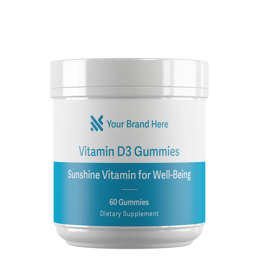 Private Label Vitamin D3 Gummies Supplements Wholesale Manufacturer in USA